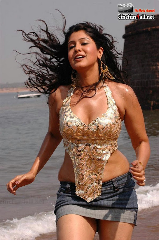 Actress Sheryl Brindo hot cleavage and thigh show  Latest Stills unseen pics