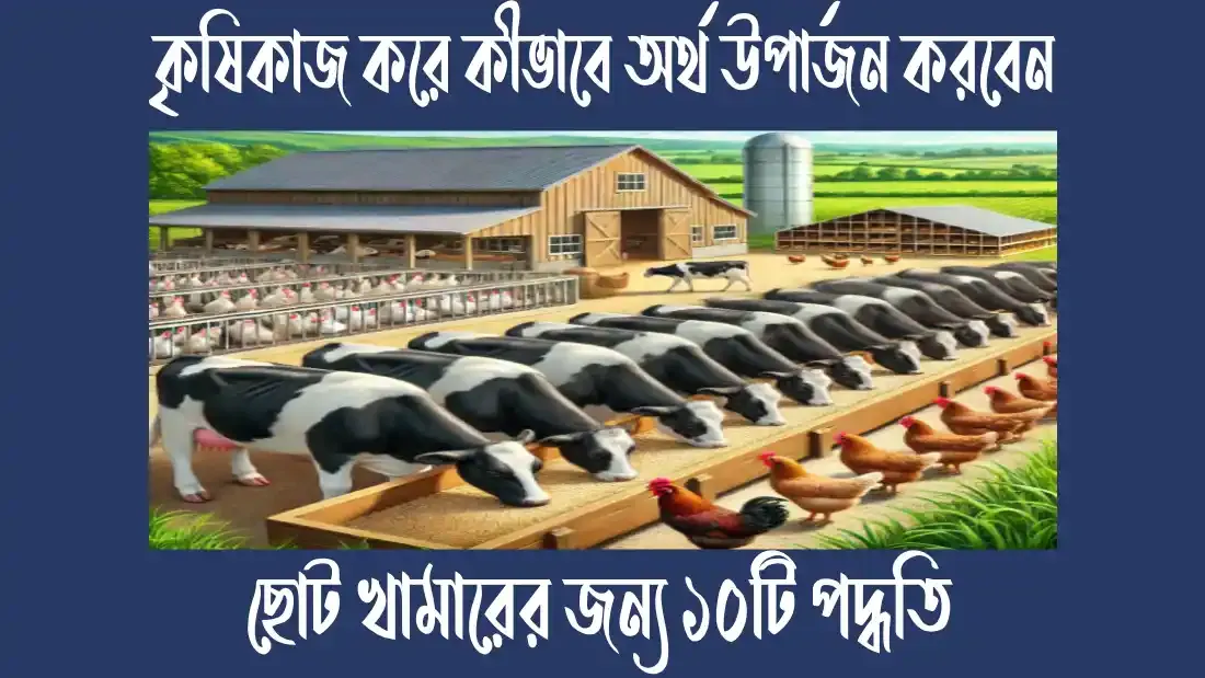 কৃষিকাজ-করে-কীভাবে-অর্থ-উপার্জন-করবেন,-ছোট-খামারের-জন্য-১০টি -পদ্ধতি