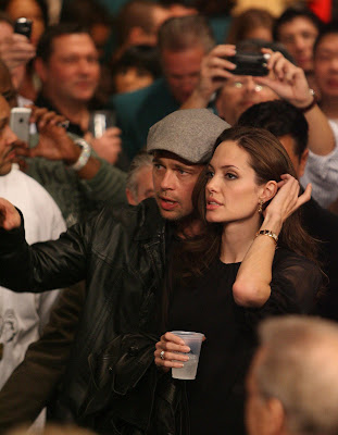 Angelina Jolie y Brad Pitt vs Hatton y Mayweather