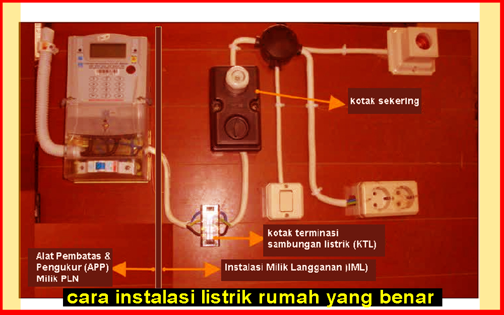  Cara  Instalasi  Listrik  Rumah  Yang Benar Tips  Membuat 