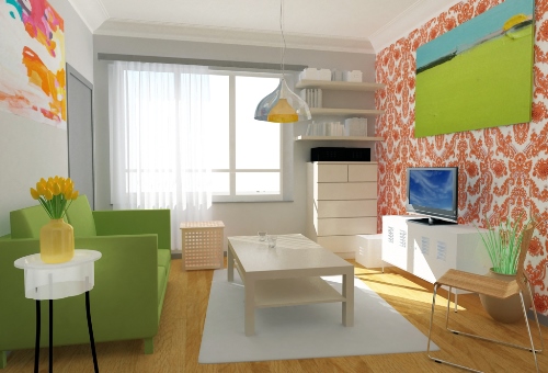  Warna  Cat  Ruang  Tamu  Sempit Rancangan Desain Rumah Minimalis