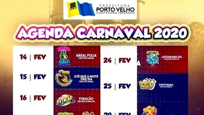 Presidente da Funcultural diz que banner com datas do carnaval é fake