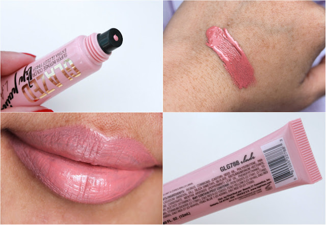 Glazed lip paint in Elude