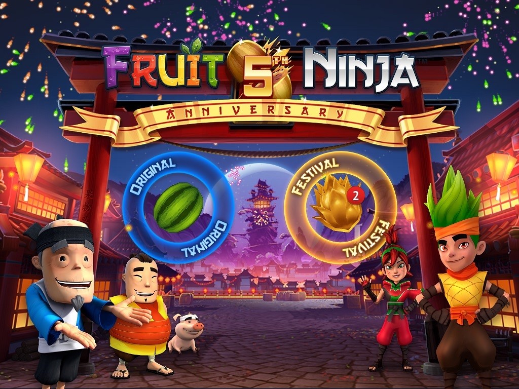 Descargar Fruit Ninja 5TH Anniversary v2.3.0 Apk+Obb 