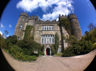 malahide castle fisheye