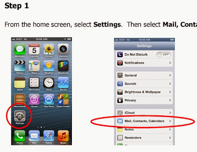 How to set up an iPhone with iOS 6 to Outlook