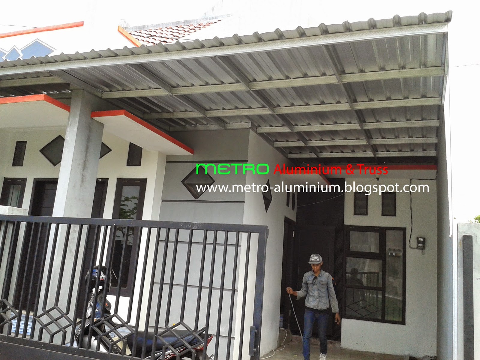 CANOPY BAJA RINGAN METRO TRUSS ALUMINIUM