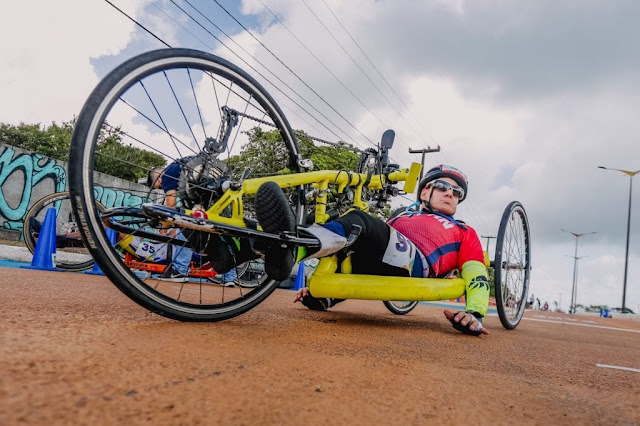 Cícero Lucena acompanha início da Copa Brasil de Paraciclismo na capital