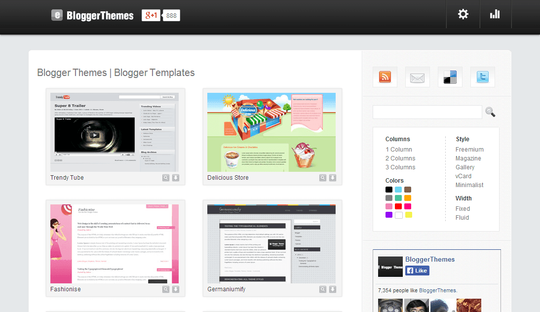 Blogger Themes