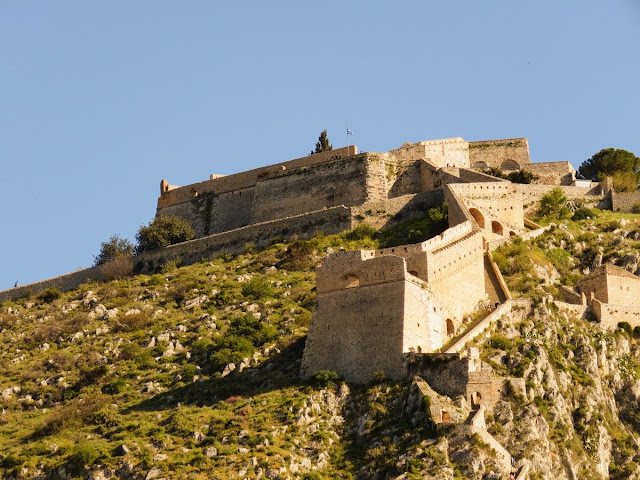 Palamidi Fortress in Nafplio Greece