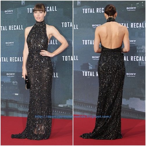 Jessica Bie-Total Recall Berlin Premiere