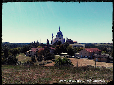 Panoramica del Colle con il santuario