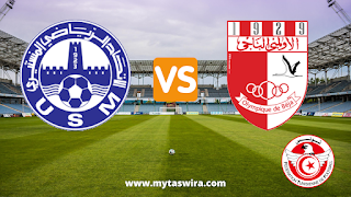 Us Monastir vs Olympique Beja play off ligue 1 Tunisie journée 6 match en direct