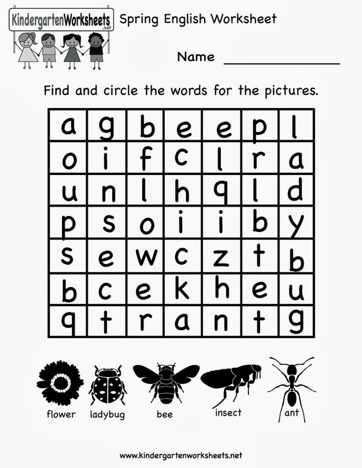 http://www.kindergartenworksheets.net/spring-worksheets/spring-english-worksheet.html