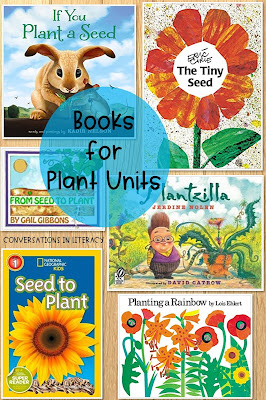 Books for your plant unit and plant activities 