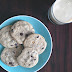 Mint Chocolate Chip Cookies with Holiday Nog