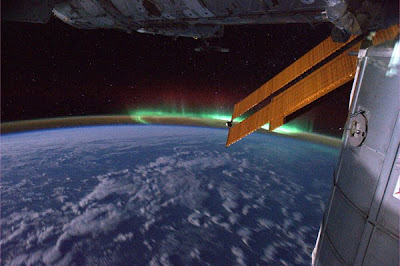 Aurora, Tasmanien,Die Astronauten der ISS kehren heute auf die Erde zurück: Ein Goodbye to Space von Bloggernaut Ron Garan, ISS, NASA, Fotos Fotogalerie,  