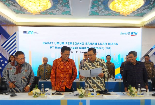 RUPS Setujui Pengunduran Diri Heru Budi Hartono sebagai Komisaris Bank BTN