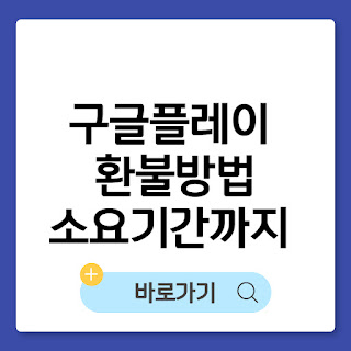 구글플레이스토어 환불 방법부터 소요기간까지 썸네일