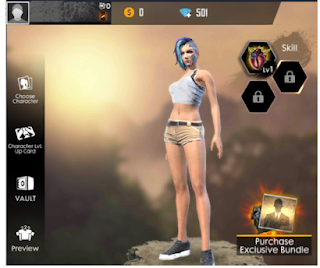 A124 free fire ~ Karakter baru di advance server Free Fire || Skill Karakter A124