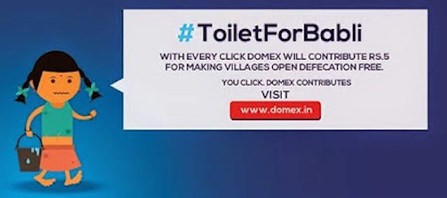 #ToiletForBabli Initiative by Domex