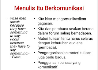 menulis dalam kesibukan