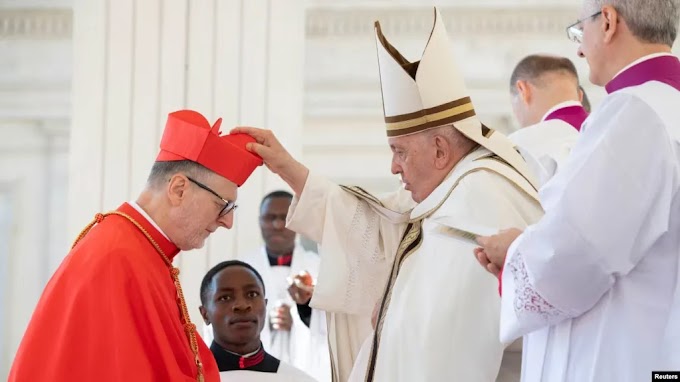  Papa Francis Awapandisha Vyeo Makasisi 21 Kuwa Makadinali