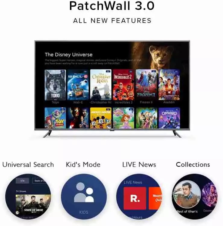 Mi 4X 108 cm (43) Ultra HD 4K LED  smart Android TV