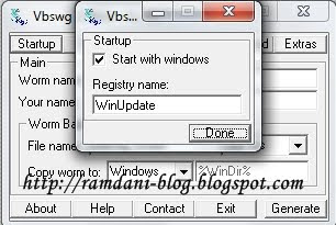 Cara membuat virus dengan VBSWG