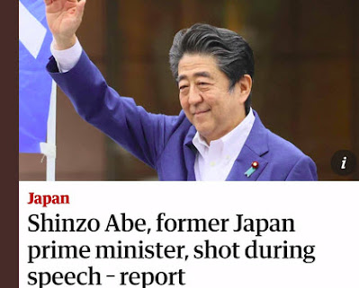 Perdana Menteri Jepang Shinzo Abe, Dikabarkan Meninggal