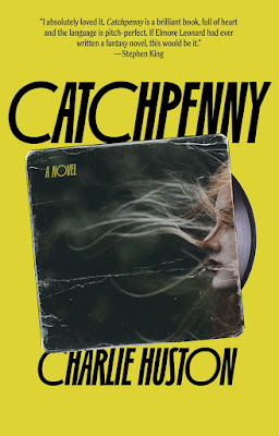 book cover of paranormal mystery Catchpenny by Charlie Huston