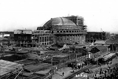 Fotos de la construcción del Teatro de ópera y ballet de Novosibirsk Opera and Ballet Theatre History of the construction Rusia