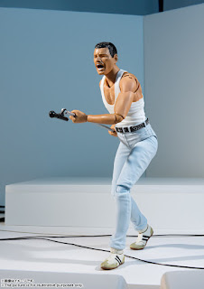 S.H.Figuarts Freddie Mercury Live Aid Version, de Tamashii Nations.