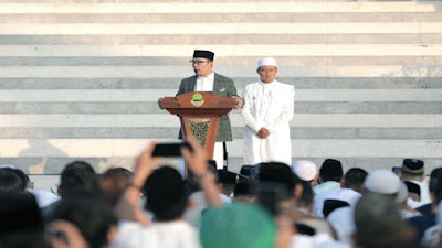 Momen Idul Fitri 1444 H Pasangan Rindu Berpamitan Jelang Berakhir Masa Jabatan Gubernur dan Wagub
