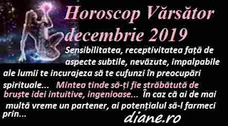 Horoscop decembrie 2019 Vărsător 