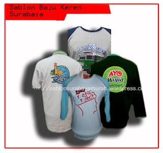 Sablon Baju Keren Surabaya