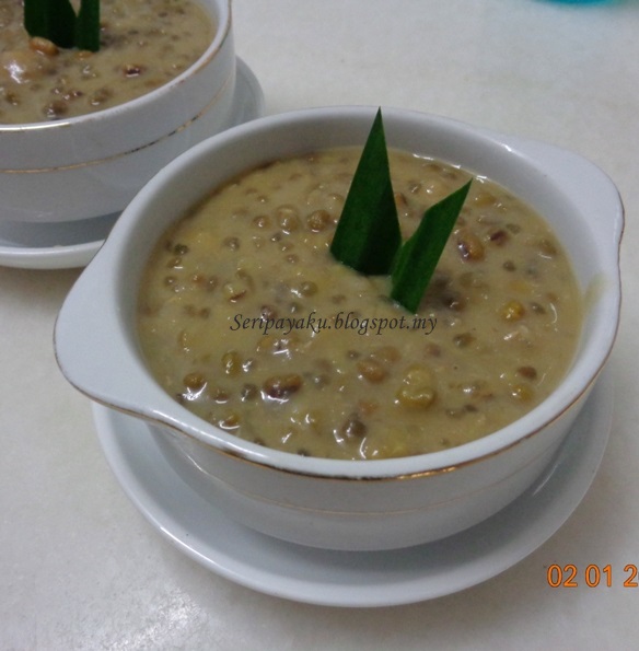 My Kuali: Bubur kacang lempuk durian