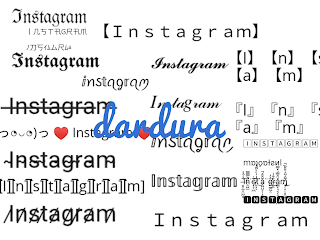 Instgram Fonts Generator Copy dan Paste