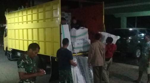 TNI Kodim 1415 Kep. Selayar Terus Buka Posko, Bantuan Kemanuasiaan Bencana Sulteng