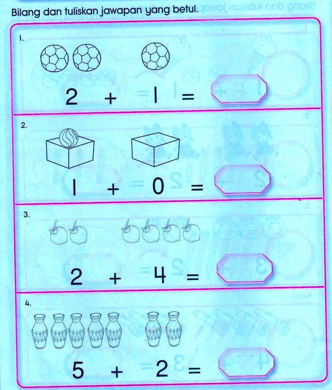 KSSR MATEMATIK: Operasi Tambah Hingga 10