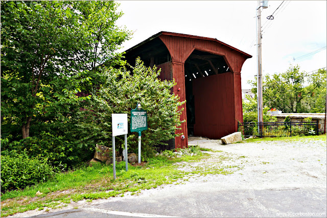 Contoocook Railroad Covered Bridge en New Hampshire