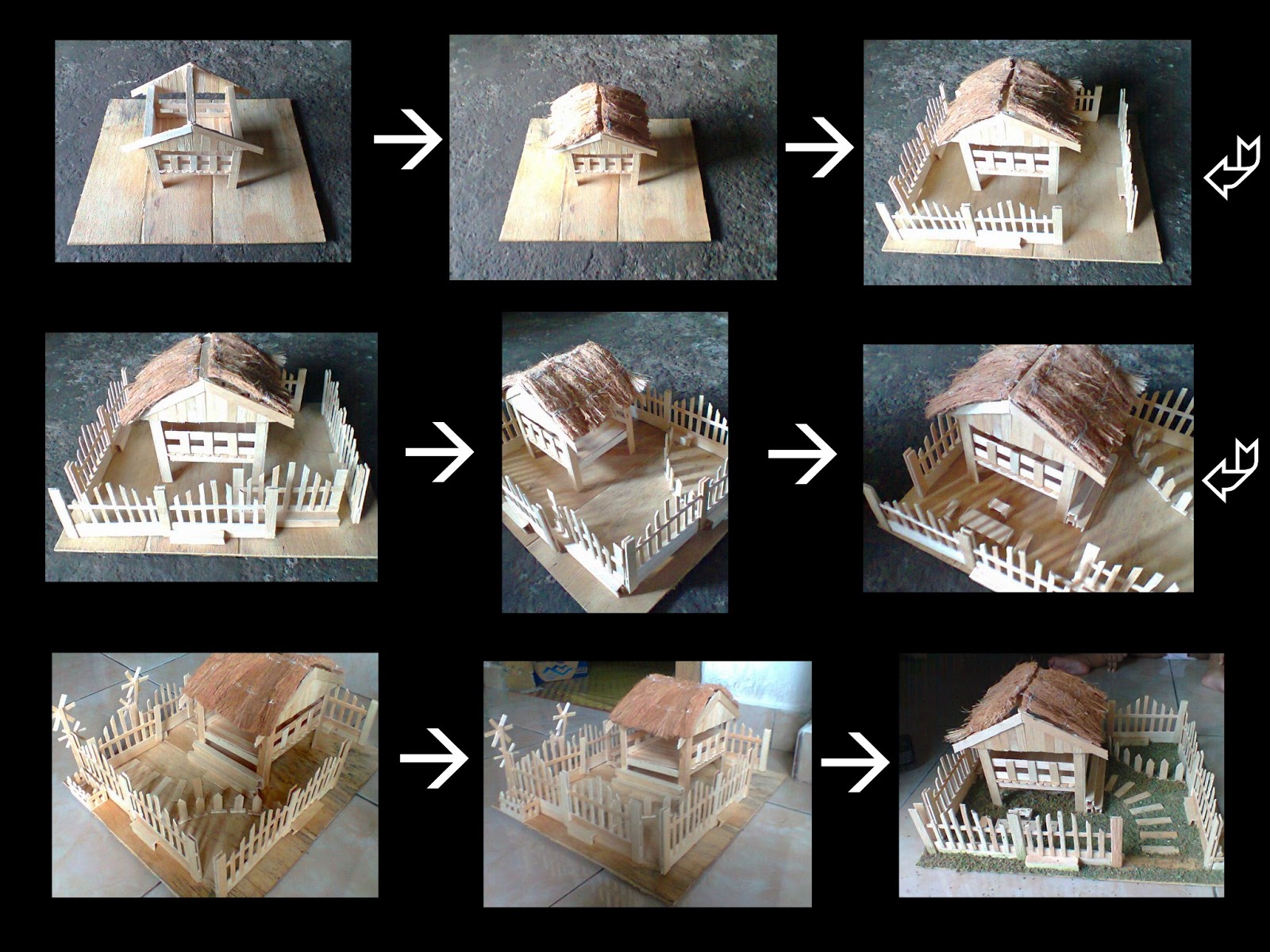 Gambar Rumah Terbuat Dari Stik - Various Daily