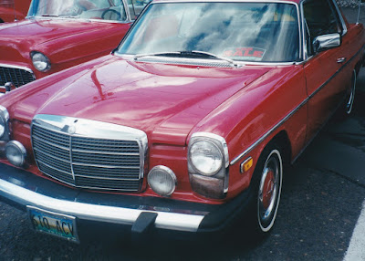 1974-1976 Mercedes-Benz 280C in Rainier, Oregon, in May 1999