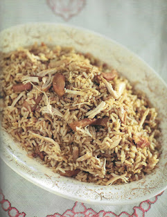 Scan of Chicken Perloo from Gullah Geechee Home Cooking by Emily Meggett