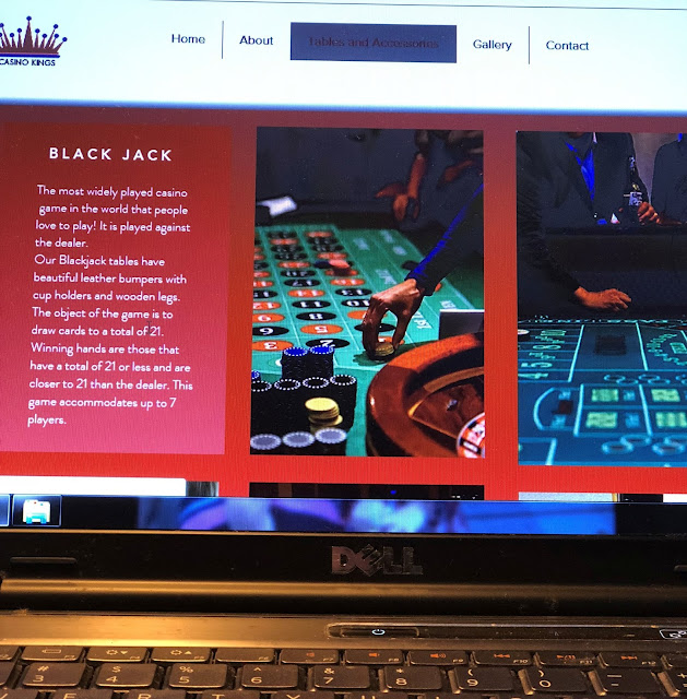 casino tables, website, casino events, roulette, black jack, fundraisers