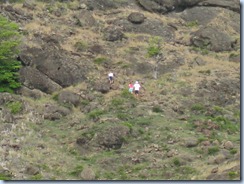 Climbing Ile Fourchue Peak