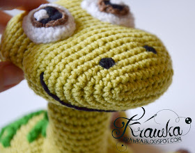 Krawka: Arlo the Apatosaurus from Pixar's The Good Dinosaur Pattern by Krawka