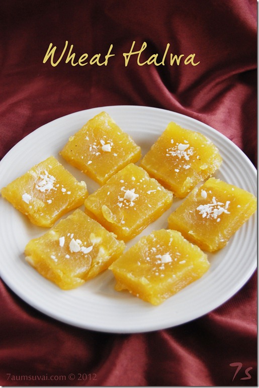 Wheat halwa