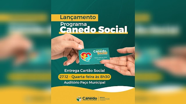 Prefeitura lança Programa Canedo Social com mais de 100 famílias contempladas