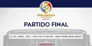 TICKETS COPA AMERICA CENTENARIO FINAL, Copa america 2016 Final match